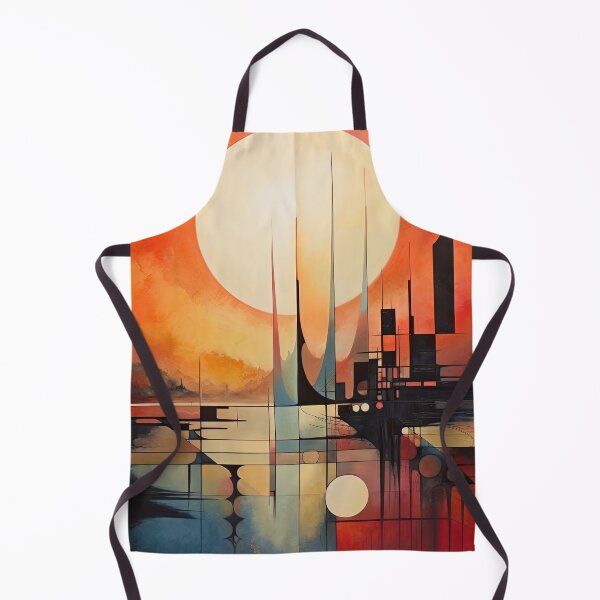 Item preview, Explore "Simplistic & Minimalistic Vintage Sunset" Abstract Art designed and sold by ArtificialGenes.
