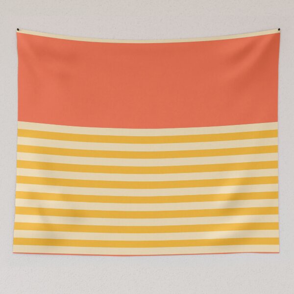 Item preview, Retro Pattern in Yellow, Orange and Cream designed and sold by SamJanner.