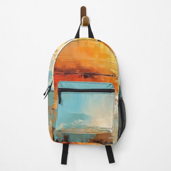 Artikelvorschau, Entdecken Sie "Simplistic & Minimalistic Vintage Sunset" Abstrakte Kunst entworfen und verkauft von ArtificialGenes.