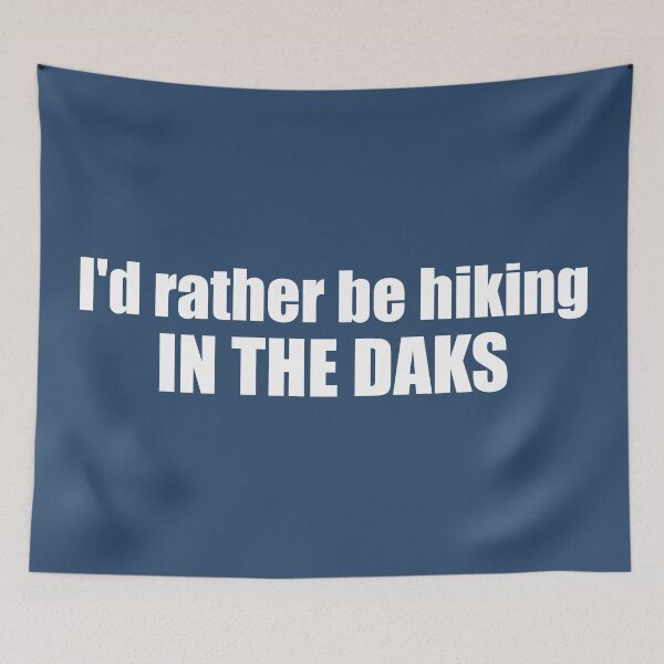 Item preview,  I'd Rather Be Hiking In The Adirondacks designed and sold by Esskay Designs.