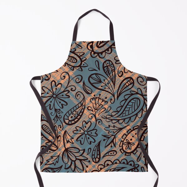 Item preview, Delicate Floral Plaid Seamless Pattern designed and sold by OrangeMG.