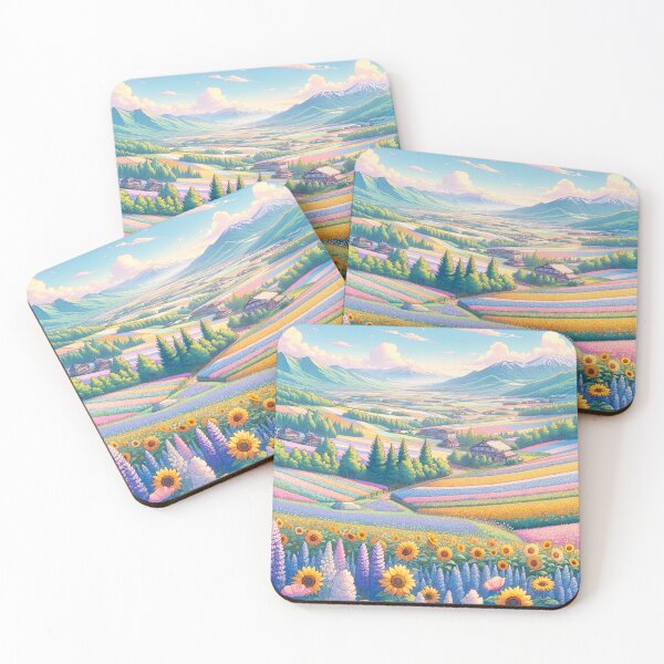 Item preview, Hokkaido Niseko Flower Fields designed and sold by unrealartwork.