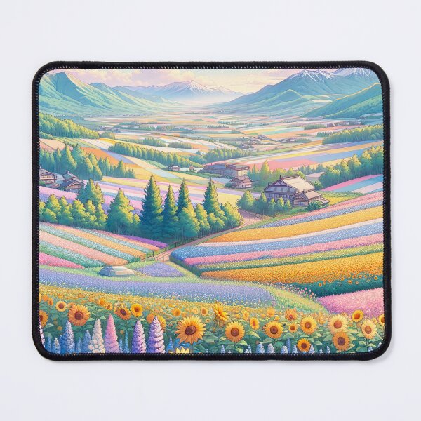 Item preview, Hokkaido Niseko Flower Fields designed and sold by unrealartwork.