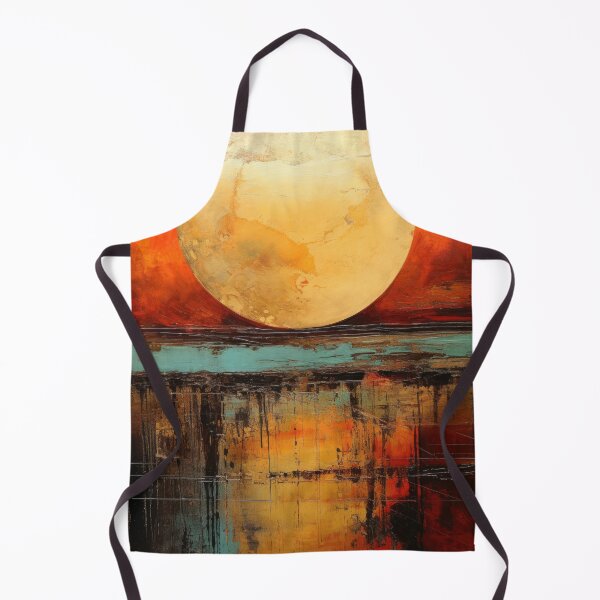 Item preview, Explore "Simplistic & Minimalistic Vintage Sunset" Abstract Art designed and sold by ArtificialGenes.