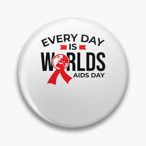 Item preview, Everyday Is World's AIDS Day HIV Awareness Red Ribbon  (1) designed and sold by defabiosofxs.