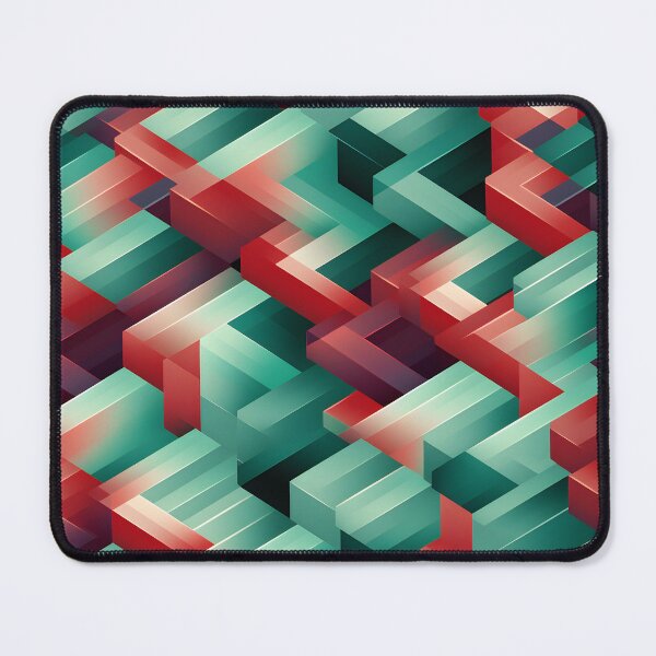 Item preview, Abstract 3D Geometric Interlace Wallpaper designed and sold by VectorPlace.