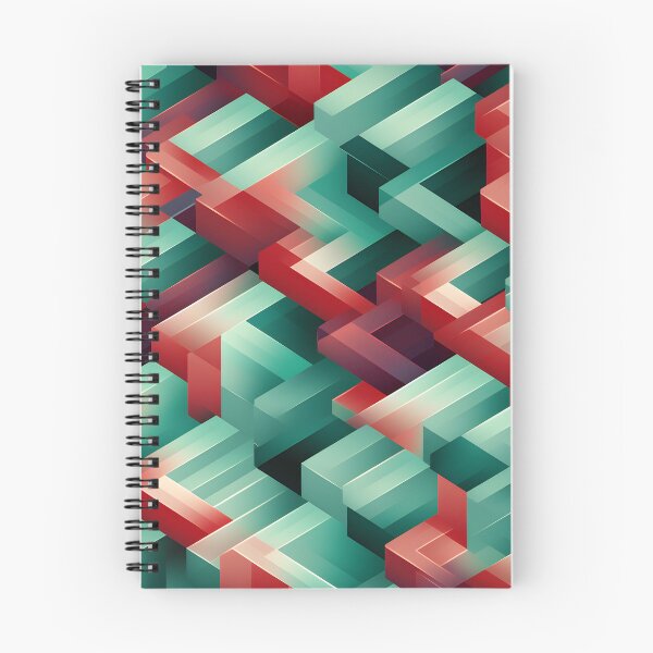 Item preview, Abstract 3D Geometric Interlace Wallpaper designed and sold by VectorPlace.