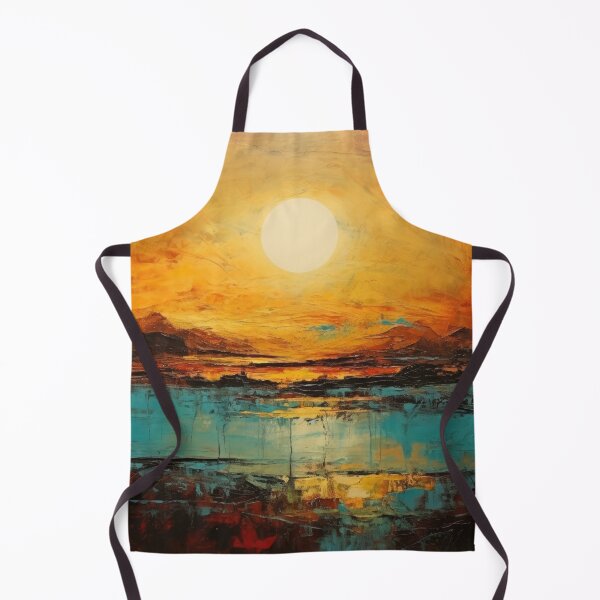 Item preview, Explore "Simplistic & Minimalistic Vintage Sunset" Abstract Art designed and sold by ArtificialGenes.