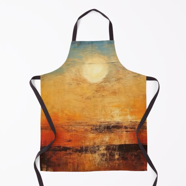 Artikelvorschau, Entdecken Sie "Simplistic & Minimalistic Vintage Sunset" Abstrakte Kunst entworfen und verkauft von ArtificialGenes.