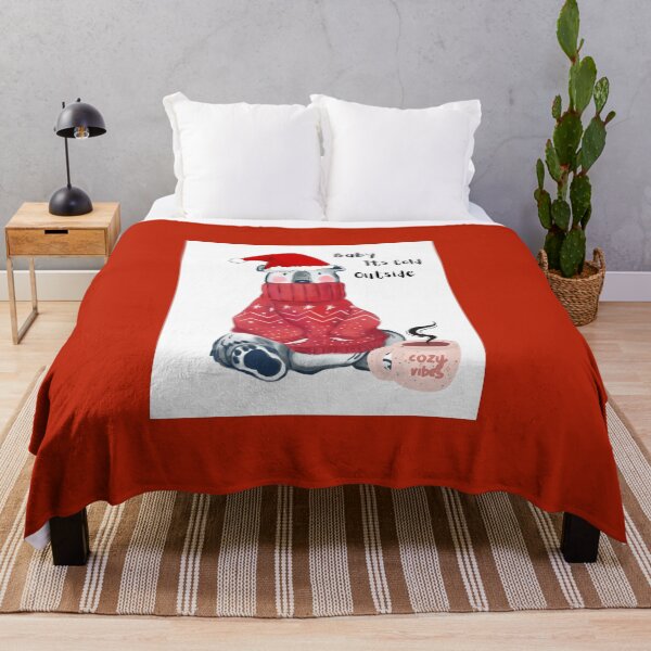 Item preview, Baby It's Cold Outside Polar Bear Print designed and sold by kirkytracy.