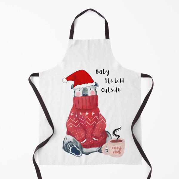 Item preview, Baby It's Cold Outside Polar Bear Print designed and sold by kirkytracy.