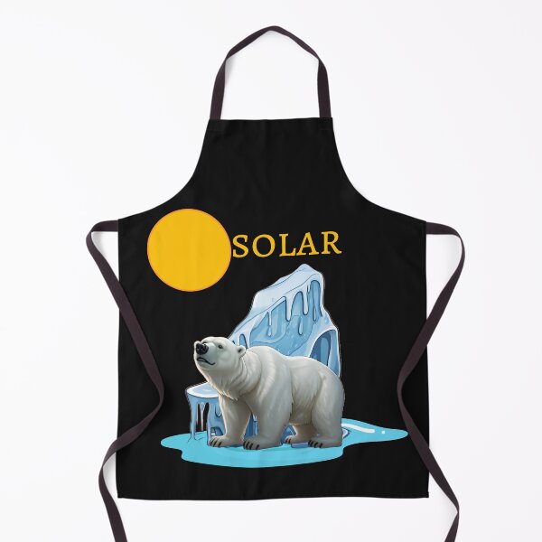 Item preview, solar sun melting ice - polar bear designed and sold by aledfychan.