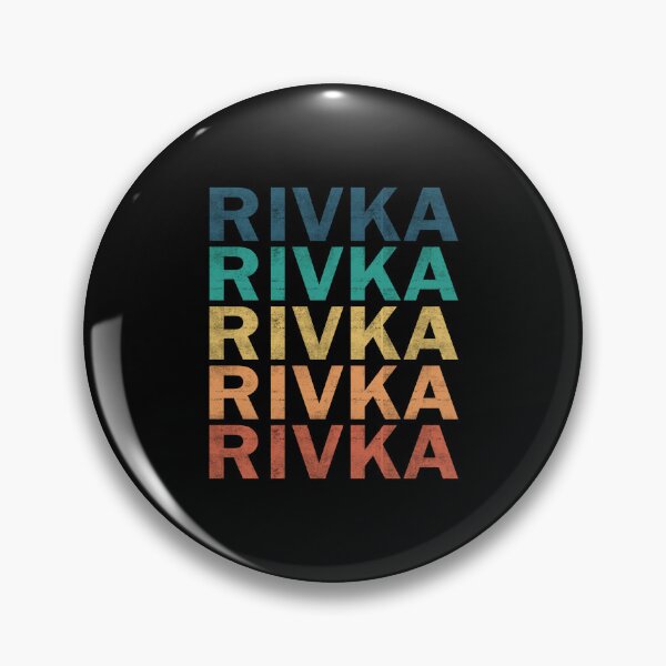Item preview, Rivka Name - Rivka Vintage Retro Proud Name designed and sold by LeonorBialasz.