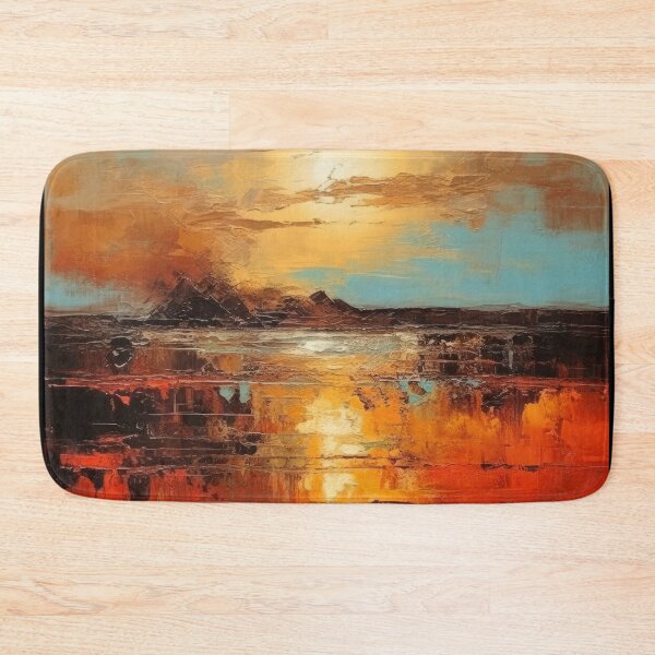 Item preview, Explore "Simplistic & Minimalistic Vintage Sunset" Abstract Art designed and sold by ArtificialGenes.