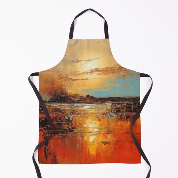 Item preview, Explore "Simplistic & Minimalistic Vintage Sunset" Abstract Art designed and sold by ArtificialGenes.