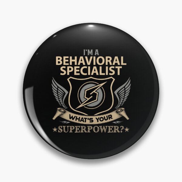 Item preview, Behavioral Specialist - Superpower designed and sold by analisanta.