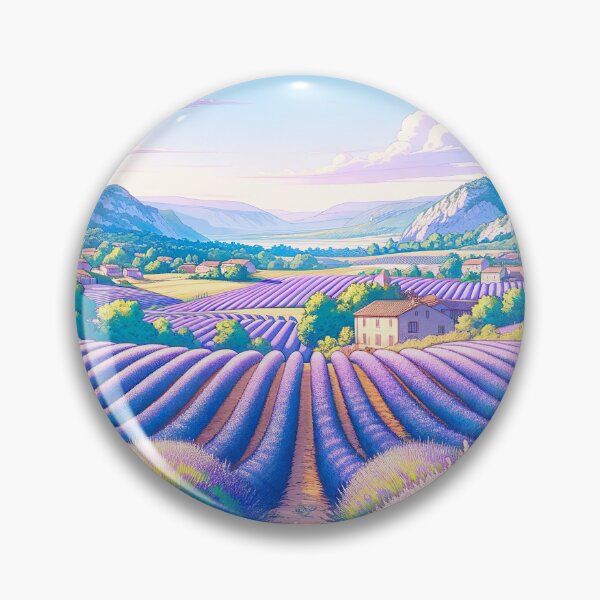 Item preview, Campos de lavanda en Provenza Francia designed and sold by unrealartwork.