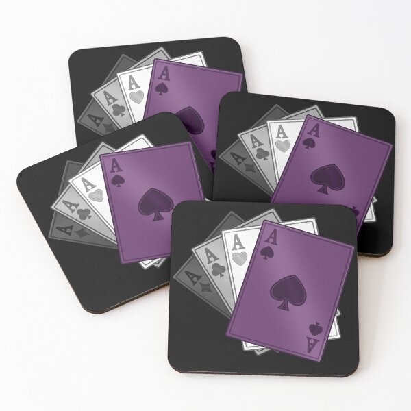 Item preview, Asexual Ace Symbol Playing Cards designed and sold by AroAxel.