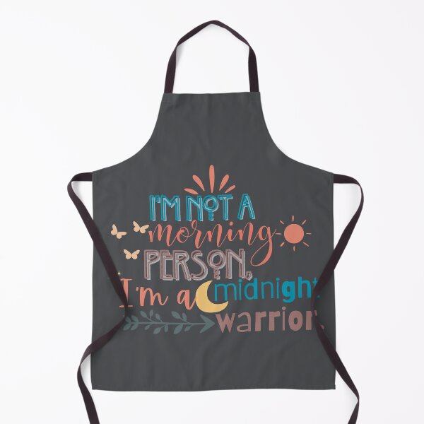 Item preview, Not A Morning Person, I'm A Midnight Warrior designed and sold by D3signsByM3.