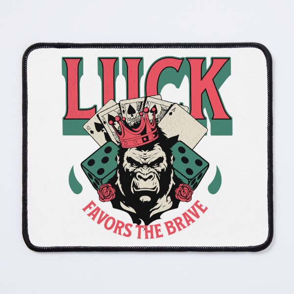 Item preview, Luck Favors the Brave designed and sold by CyberWindow.