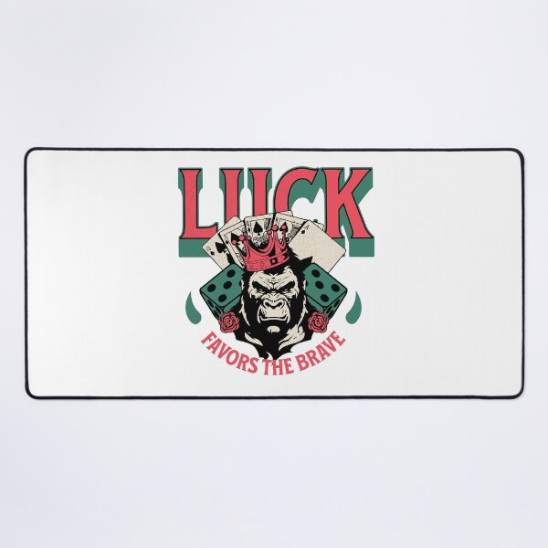 Item preview, Luck Favors the Brave designed and sold by CyberWindow.