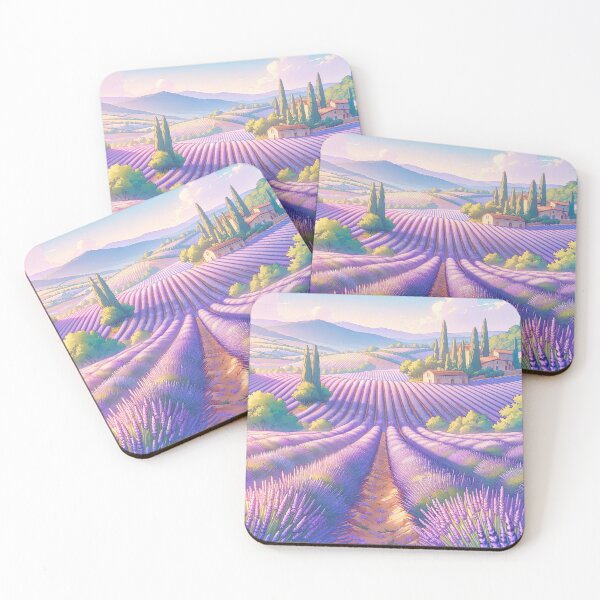 Item preview, Lavender Field in France Provence designed and sold by unrealartwork.