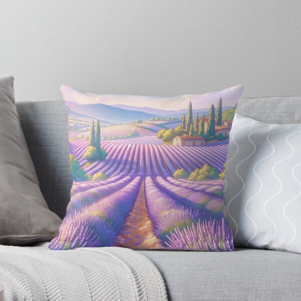 Item preview, Lavender Field in France Provence designed and sold by unrealartwork.