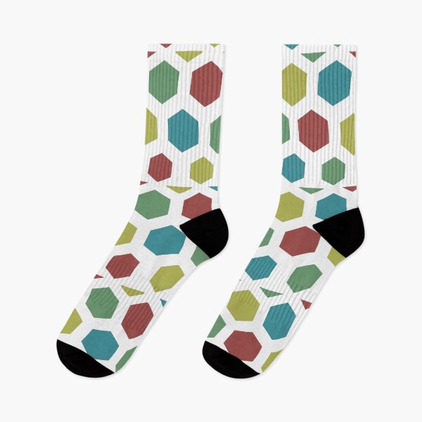Item preview, Colorful hexagons designed and sold by saisart.