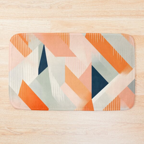Item preview, Geometric Abstract Triangular Mosaic Wallpaper designed and sold by VectorPlace.