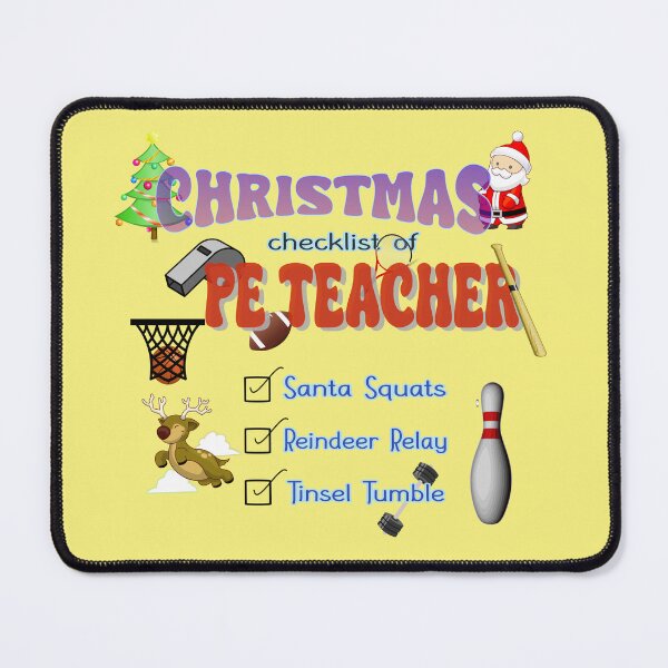 Item preview, Christmas checklist of PE Teacher designed and sold by Rajasekar.