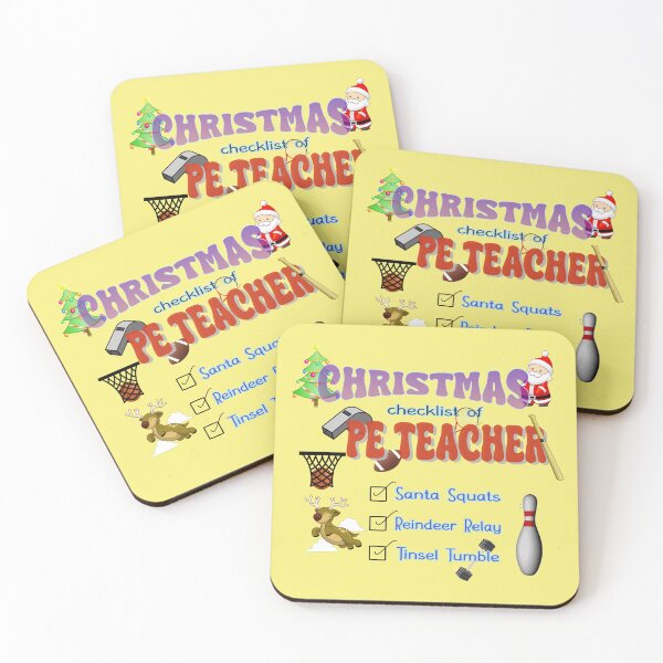 Item preview, Christmas checklist of PE Teacher designed and sold by Rajasekar.