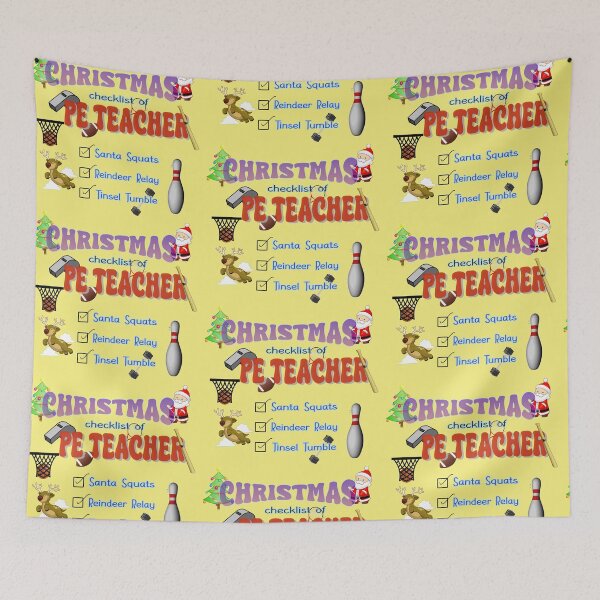 Item preview, Christmas checklist of PE Teacher designed and sold by Rajasekar.