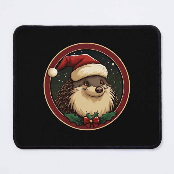 Item preview, Hedgehog Christmas designed and sold by Soulskier.