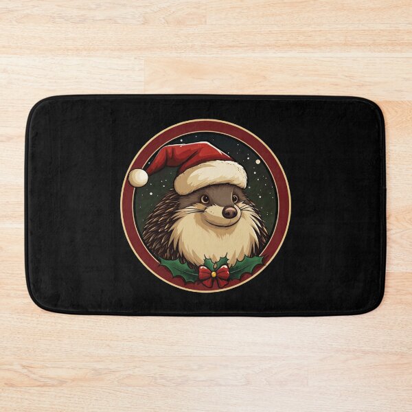 Item preview, Hedgehog Christmas designed and sold by Soulskier.
