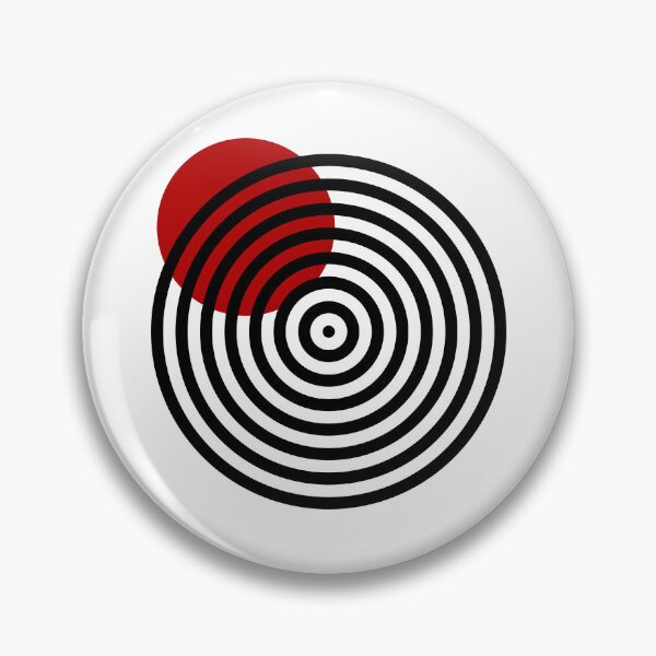 Item preview, Red dot on circle designed and sold by HOMELON.