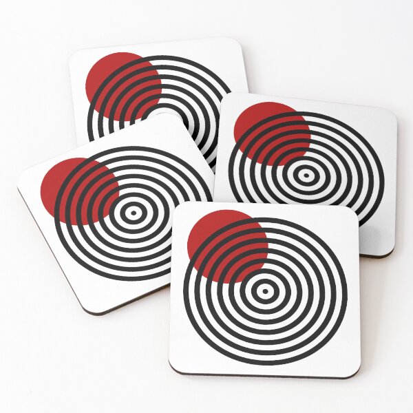 Item preview, Red dot on circle designed and sold by HOMELON.