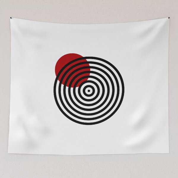 Item preview, Red dot on circle designed and sold by HOMELON.