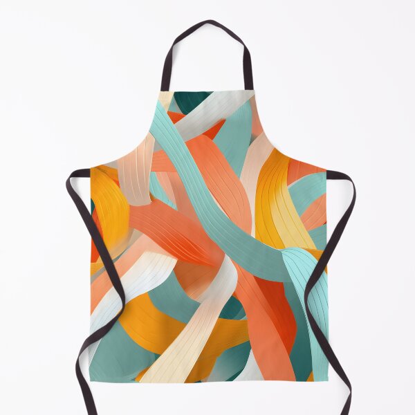 Item preview, Vibrant Twisting Ribbon Art Wallpaper designed and sold by VectorPlace.