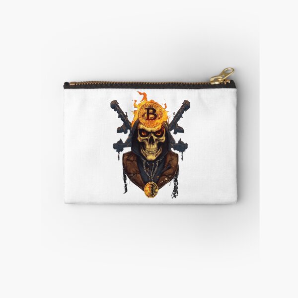 Item preview, Ghost Rider with Bitcoin eyes designed and sold by TrendiKloset.