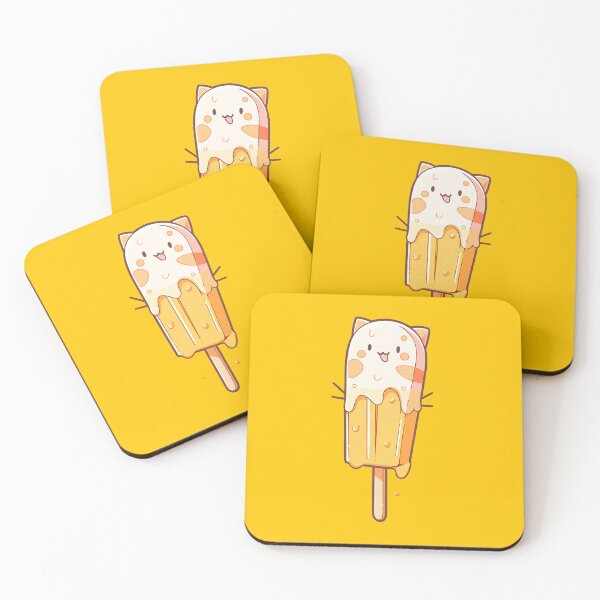Item preview, Funny and Cute Cat and Popsicle hybrid  designed and sold by Shinzomaru.