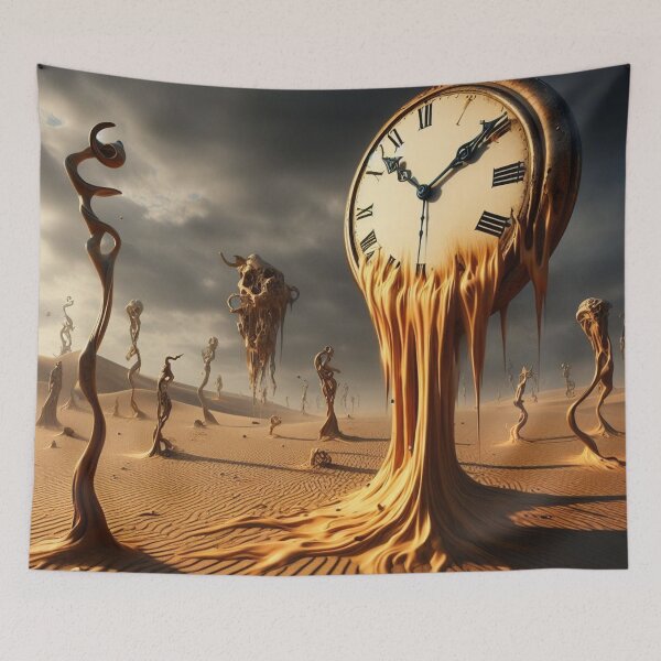 Item preview, Temporal Mirage Surreal Art -  home decor designed and sold by crea8iveway.