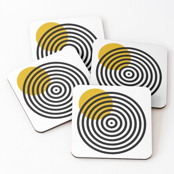 Item preview, Yellow dot on circle designed and sold by HOMELON.