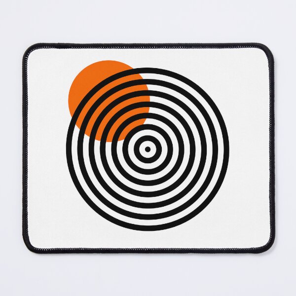 Item preview, Orange dot on circle designed and sold by HOMELON.