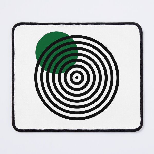 Item preview, Green dot on circle designed and sold by HOMELON.