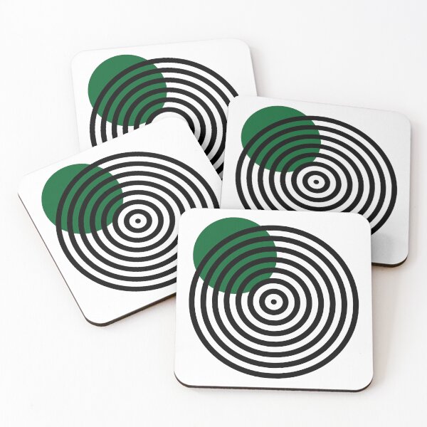 Item preview, Green dot on circle designed and sold by HOMELON.