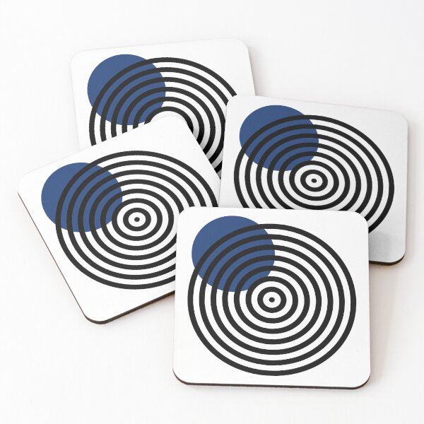 Item preview, .Blue dot on circle designed and sold by HOMELON.