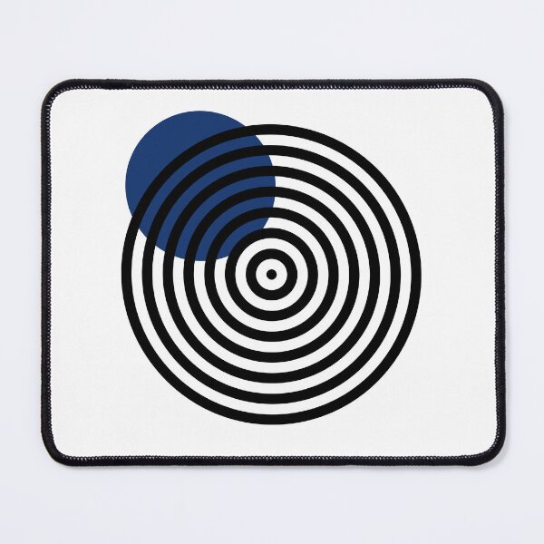 Item preview, .Blue dot on circle designed and sold by HOMELON.