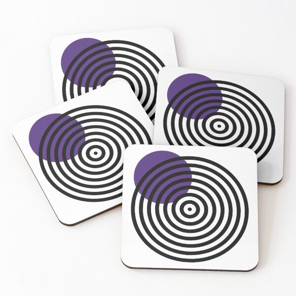 Item preview, Purple dot on circle designed and sold by HOMELON.