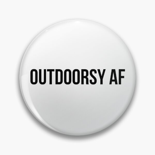 Item preview, OUTDOORSY AF nature lover INDOORSY AF couch lover - mug, hat, shirt, sticker designed and sold by cloudhiker.
