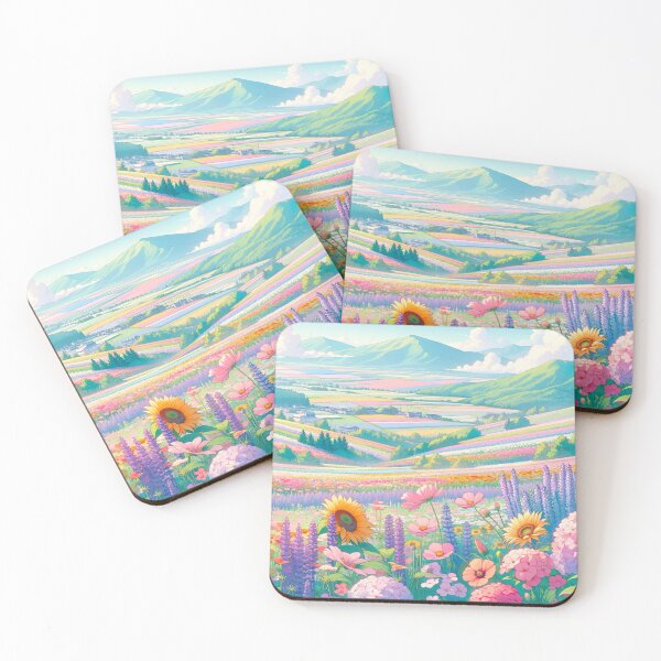 Item preview, Niseko Hokkaido Flower Fields designed and sold by unrealartwork.